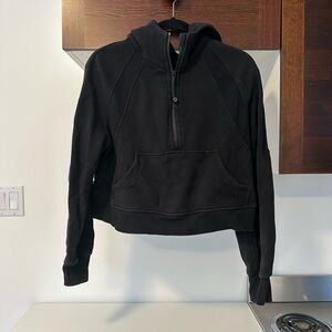 SCUBA OVERSIZED 1/2 ZIP HOODIE
